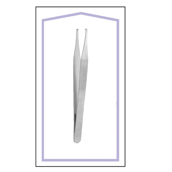 STERILIZED ADSON FORCEPS TEETH 1X2 BOX OF 25 PCS