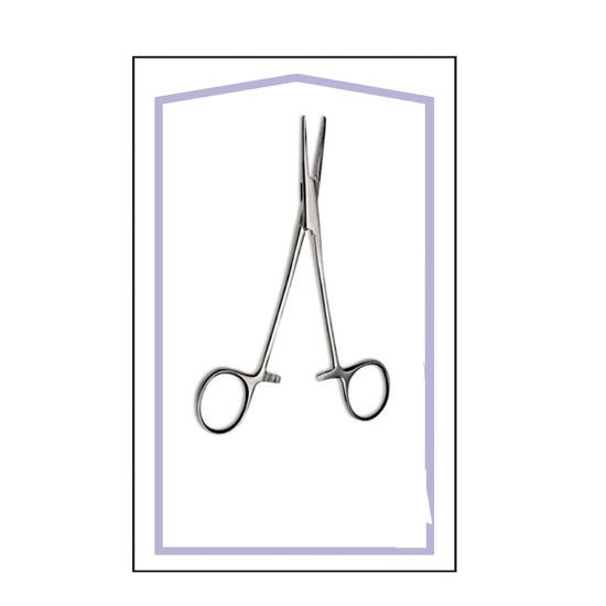 STERILIZED MOSQUITO FORCEPS 5'' STRAIGHT BOX OF 25