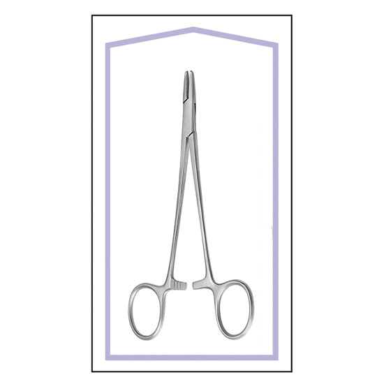 STERILE BAUMGARTNER NEEDLE HOLDER 5.25" BOX OF 25 PCS