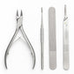 STERILE FOOT CARE KIT 4 ITEMS (Ingrown Nail Treatment Kit)