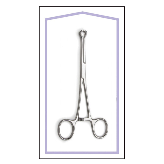 STERILE BABCOCK FORCEPS 7"