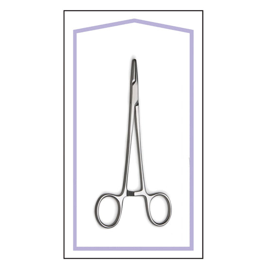 STERILE MAYO HEGAR NEEDLE HOLDER 5.5" BOX OF 25 PCS