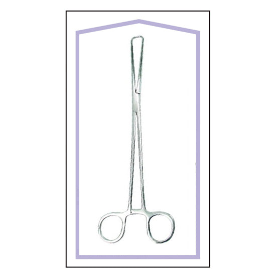 STERILE SCHROEDER TENACULUM FORCEPS 7" BOX OF 10 PCS