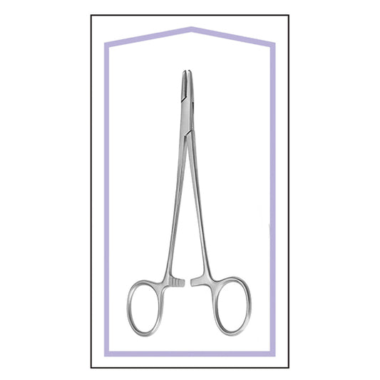 STERILE BAUMGARTNER NEEDLE HOLDER 5.25" BOX OF 25 PCS